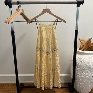 Boho Cream Mini Dress